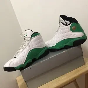 Air Jordan 13 RETRO white/LUCKY Green-Black Blanc/Noir/vert Irlandais 12 Jordan | Shoes | Air Jordan 3 Retro Whitelucky Greenblack  main image 3